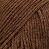 Пряжа Люблю Вязать 'Молочный хлопок' (Milk Cotton) 50г 85м (50% хлопок, 50% молочный акрил) (34 коричневый)